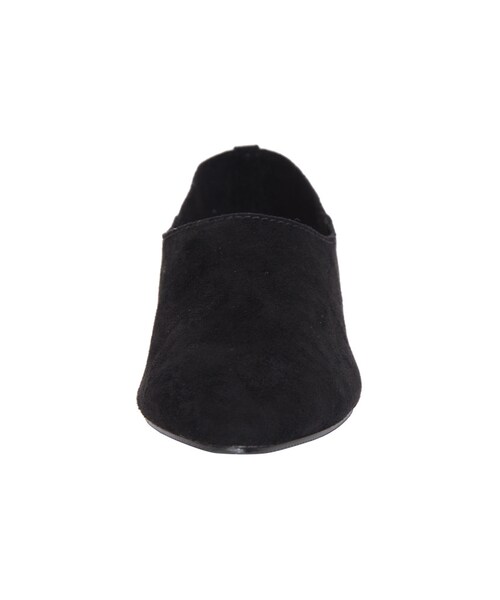 FLOVE（フローブ）の「スエード調バブーシュ（シューズ・レディース・グレー/ブラック/ピンク）」の8枚目の写真