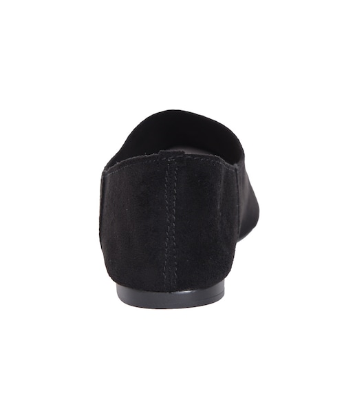 FLOVE（フローブ）の「スエード調バブーシュ（シューズ・レディース・グレー/ブラック/ピンク）」の9枚目の写真