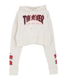 jouetie | THRASHERスリーブフラワーHOODIE(トップス)