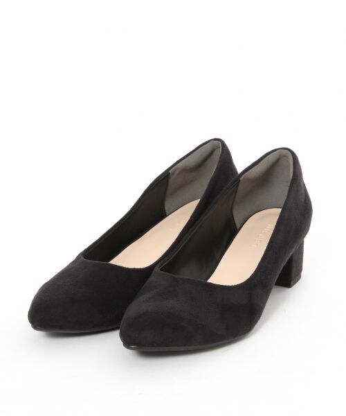 LEPSIM（レプシィム）の「ローチャンキーパンプス（シューズ・ブラック/グレージュ/ライトピンク/レオパード/ライトイエロー）」の12枚目の写真