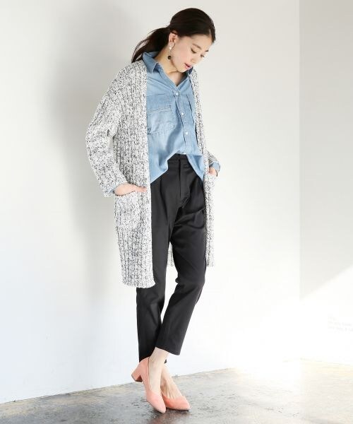 LEPSIM（レプシィム）の「ローチャンキーパンプス（シューズ・ブラック/グレージュ/ライトピンク/レオパード/ライトイエロー）」の9枚目の写真