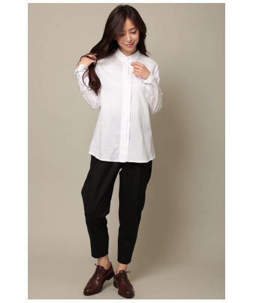 メルベイユアッシュ MERVEILLE H. TESSUTI ALTA MODA 千鳥格子 フード ジャケット コート ダークブラウン 38 イタリア製 レディース