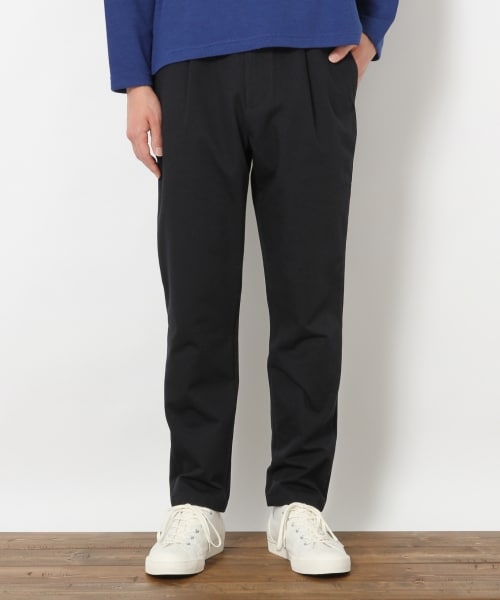 RAGEBLUE（レイジブルー）の「TCストレッチタックテーパードパンツ（パンツ・ブラック/ネイビー）」の2枚目の写真