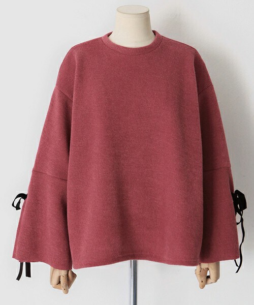 DHOLIC（ディーホリック）の「スリーブストラップリブTシャツ（Tシャツ/カットソー・レディース・FREE）」の3枚目の写真