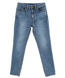 Dailyabout | ベーシックカッティングヘム8分丈ストレートデニムパンツ(P0000WLQ)(デニムパンツ)