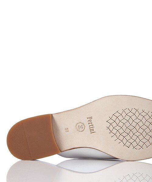 Pertini（ペルティニ）の「Pertini スリッポンシューズ（サンダル・レディース・ホワイト/ブラック・36/37/38/39）」の9枚目の写真