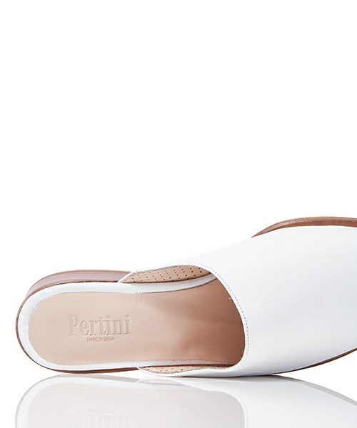 Pertini（ペルティニ）の「Pertini スリッポンシューズ（サンダル・レディース・ホワイト/ブラック・36/37/38/39）」の8枚目の写真