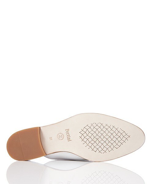 Pertini（ペルティニ）の「Pertini スリッポンシューズ（サンダル・レディース・ホワイト/ブラック・36/37/38/39）」の5枚目の写真