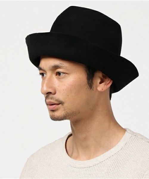 REINHARD PLANK ハット 黒 ARTONE REINHARD PLANK 2024 Spring