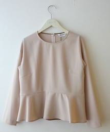 DOLLY SEAN | PARLMASEL set up ぺプラムトップス(シャツ/ブラウス)