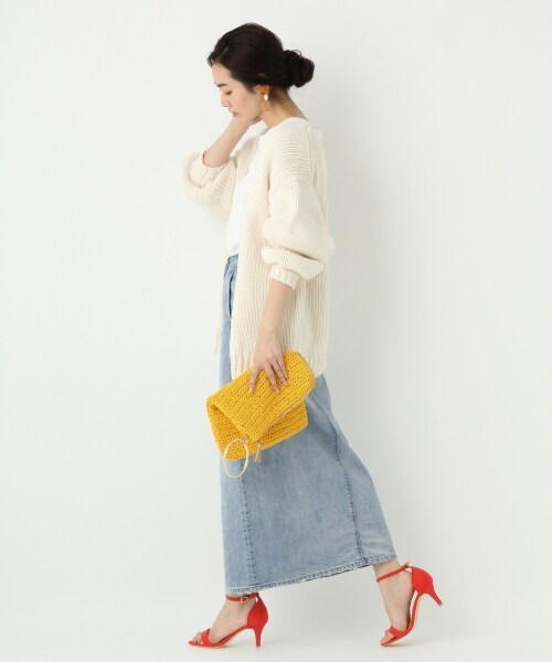 A part by（アパートバイ）の「ザツザイ3WAYBAG（バッグ・ナチュラル/ブラック/【WEB限定カラー】オレンジ/ブラウン/イエロー）」の13枚目の写真