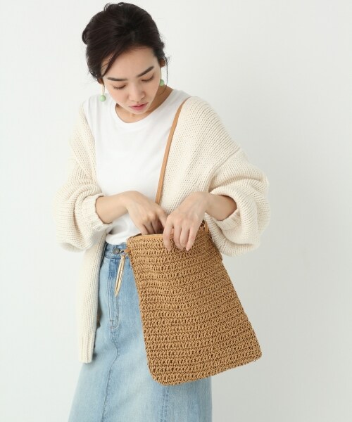 A part by（アパートバイ）の「ザツザイ3WAYBAG（バッグ・ナチュラル/ブラック/【WEB限定カラー】オレンジ/ブラウン/イエロー）」の10枚目の写真
