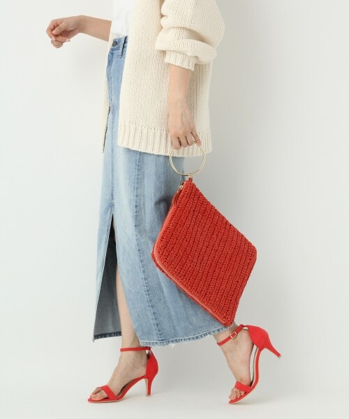A part by（アパートバイ）の「ザツザイ3WAYBAG（バッグ・ナチュラル/ブラック/【WEB限定カラー】オレンジ/ブラウン/イエロー）」の5枚目の写真