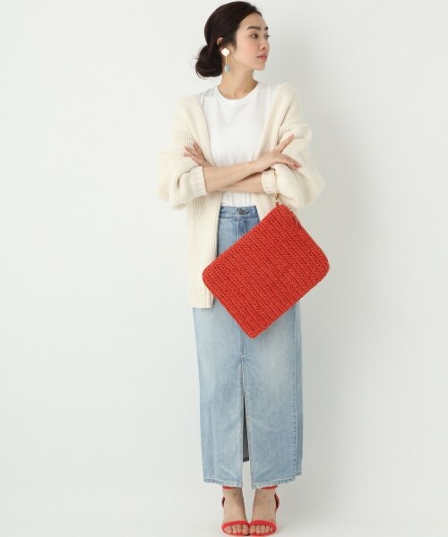 A part by（アパートバイ）の「ザツザイ3WAYBAG（バッグ・ナチュラル/ブラック/【WEB限定カラー】オレンジ/ブラウン/イエロー）」の16枚目の写真