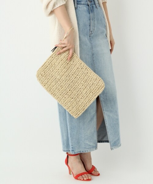 A part by（アパートバイ）の「ザツザイ3WAYBAG（バッグ・ナチュラル/ブラック/【WEB限定カラー】オレンジ/ブラウン/イエロー）」の19枚目の写真
