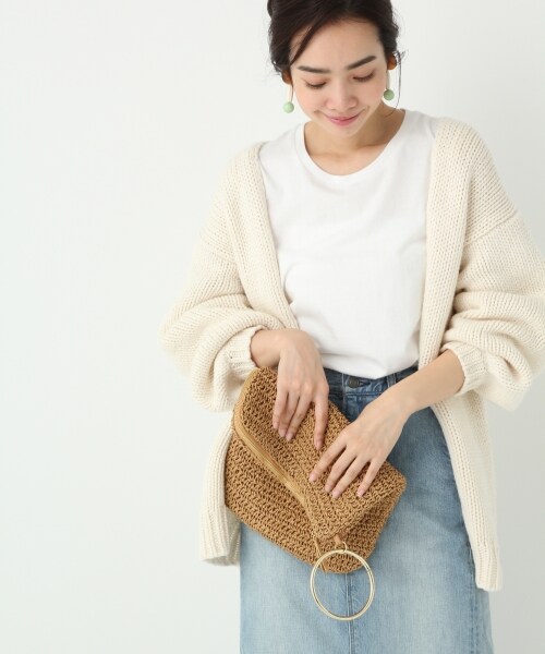 A part by（アパートバイ）の「ザツザイ3WAYBAG（バッグ・ナチュラル/ブラック/【WEB限定カラー】オレンジ/ブラウン/イエロー）」の7枚目の写真