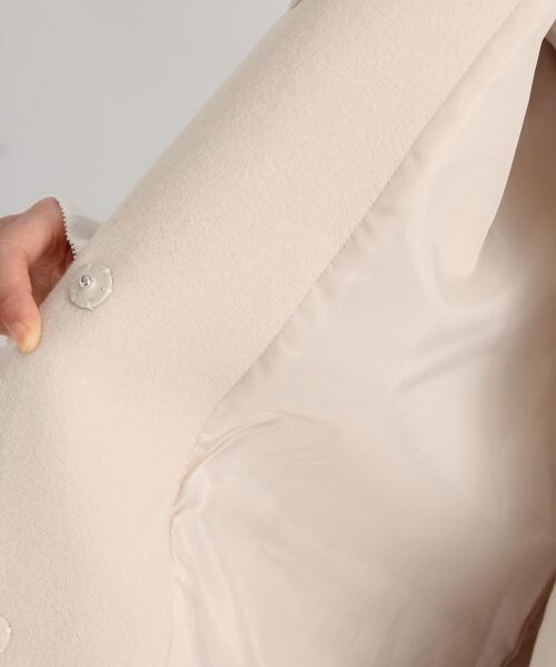 studio CLIP（スタディオクリップ）の「Vネックカラーレスコート（ジャケット/アウター・グレー/ブラウン/アイボリー）」の15枚目の写真