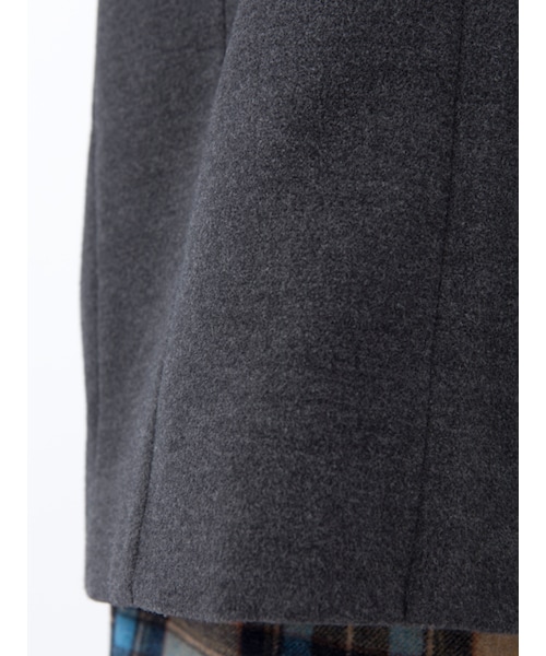 w closet（ダブルクローゼット）の「ファー袖フード付きコート（ジャケット/アウター・レディース・グレージュ/キャメル/チャコール・FREE）」の12枚目の写真