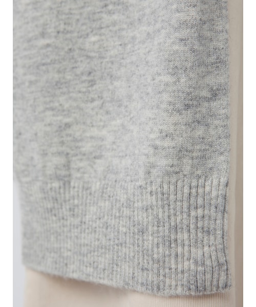 w closet（ダブルクローゼット）の「刺繍入りロングカーディガン（トップス・レディース・グレー/ピンク/ブラック・FREE）」の10枚目の写真