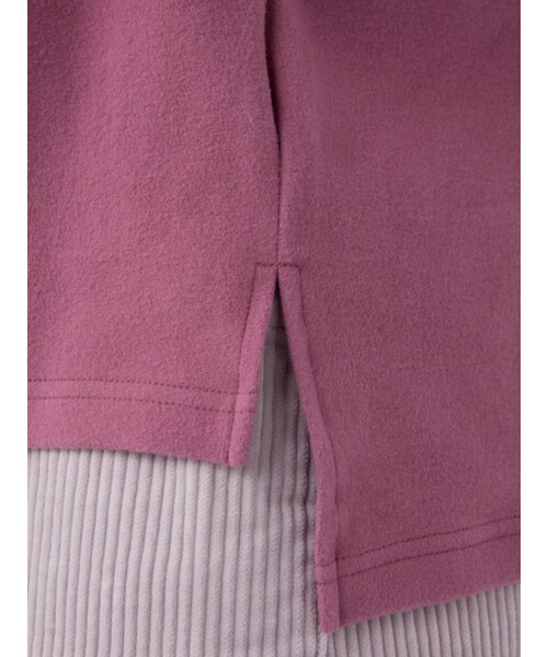 w closet（ダブルクローゼット）の「ボリューム袖ボトルネックプルオーバー（トップス・レディース・Dピンク/Lブルー/レッド/チャコール・FREE）」の10枚目の写真