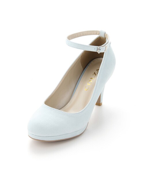 Honeys（ハニーズ）の「金具付ストラップパンプス（パンプス・レディース・クロ/サックス/ピンク・Ｓ/Ｍ/Ｌ/ＬＬ）」の2枚目の写真