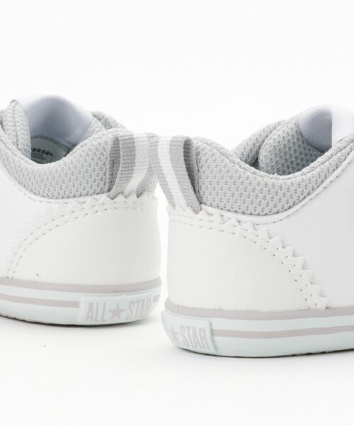 CONVERSE(コンバース)の「ベビー コンバース ミニオールスター CONVERSE MINI ALL STAR N V-1 32712180(スニーカー・キッズ・ホワイト・12cm/13cm/14cm/15cm)」の9枚目の写真