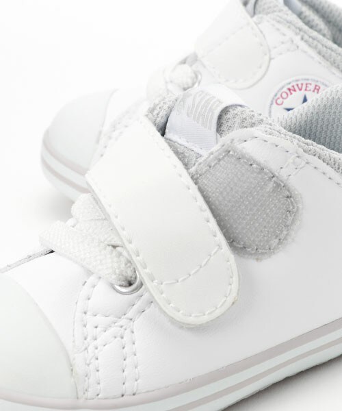 CONVERSE(コンバース)の「ベビー コンバース ミニオールスター CONVERSE MINI ALL STAR N V-1 32712180(スニーカー・キッズ・ホワイト・12cm/13cm/14cm/15cm)」の8枚目の写真