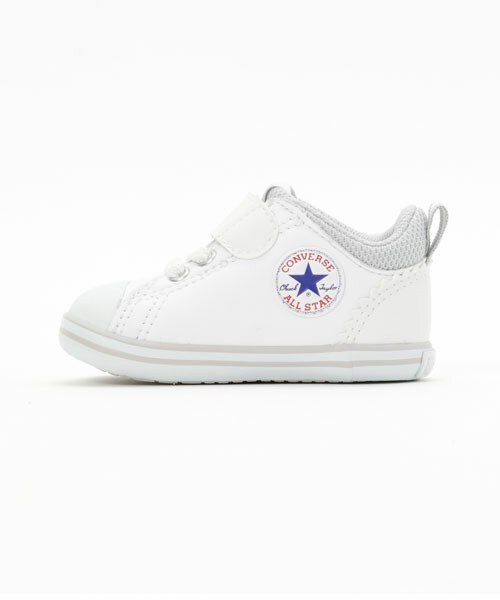 CONVERSE(コンバース)の「ベビー コンバース ミニオールスター CONVERSE MINI ALL STAR N V-1 32712180(スニーカー・キッズ・ホワイト・12cm/13cm/14cm/15cm)」の2枚目の写真
