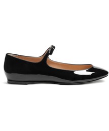 Acne Studios | ACNE STUDIOS Jane patent-leather ballet flats(シューズ)