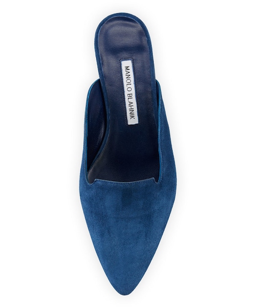 Manolo Blahnik（マノロ・ブラニク）の「Manolo Blahnik Ruby Suede 