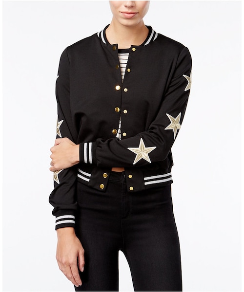 Material Girl（マテリアルガール）の「Material Girl Juniors' Star Patch Bomber