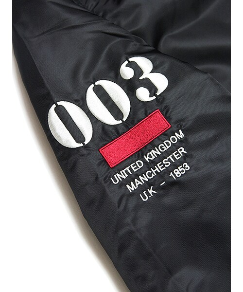 JACKROSE（ジャックローズ）の「スタッズ&ワッペンリバーシブルMA-1（ジャケット/アウター・メンズ・ブラック・M/L/XL）」の4枚目の写真