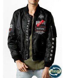 JACKROSE | スタッズ&ワッペンリバーシブルMA-1(ジャケット/アウター)