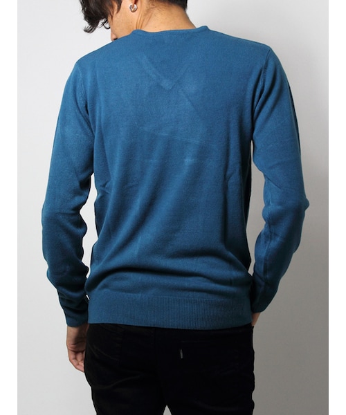 JACKROSE（ジャックローズ）の「カシミヤタッチVネックニット 2016 SALE!!50%OFF!!（トップス・メンズ・ブラック/ホワイト/ワイン/ピンク/ブルー・M/L）」の18枚目の写真