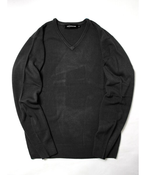 JACKROSE（ジャックローズ）の「カシミヤタッチVネックニット 2016 SALE!!50%OFF!!（トップス・メンズ・ブラック/ホワイト/ワイン/ピンク/ブルー・M/L）」の15枚目の写真