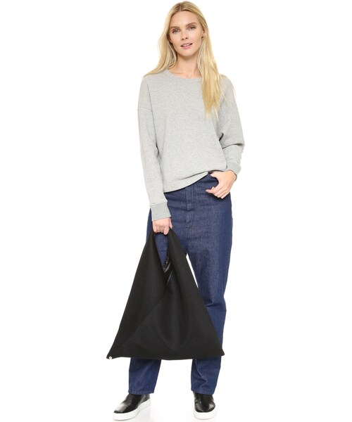 Maison Margiela(メゾンマルジェラ)の「MM6 Hobo Bag(バックパック/リュック・レディース・Black・One Size)」の2枚目の写真