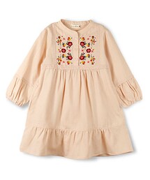 BRANSHES | 刺繍入り長袖ワンピース(ワンピース)