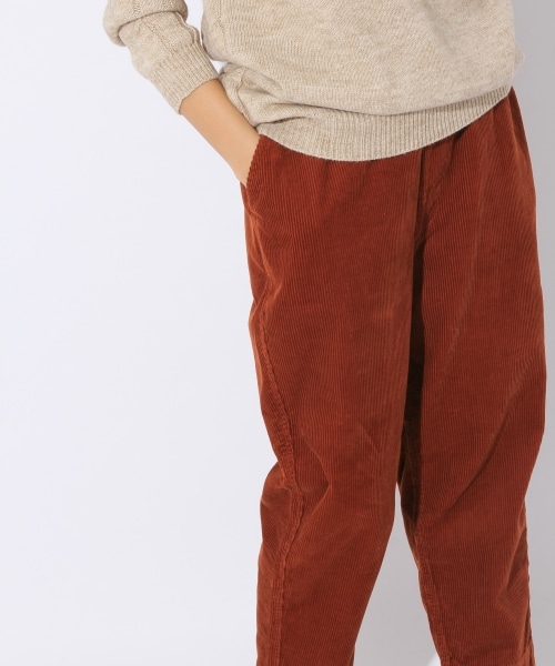 niko and...（ニコアンド）の「コーデュロイテーパーパンツ（パンツ・オフホワイト/オレンジ/カーキ/ブルー）」の21枚目の写真