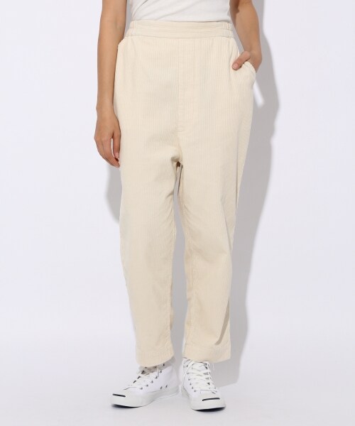 niko and...（ニコアンド）の「コーデュロイテーパーパンツ（パンツ・オフホワイト/オレンジ/カーキ/ブルー）」の8枚目の写真