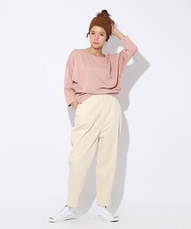 niko and... | コーデュロイテーパーパンツ(パンツ)