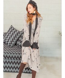 KORMARCH | ベルトSETバードVネックワンピース(ワンピース)