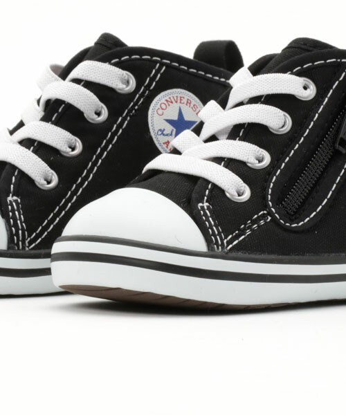 CONVERSE ALL STAR（コンバースオールスター）の「ベビー キッズ コンバース オールスター ローカット CONVERSE BABY ALL STAR N Z（スニーカー・キッズ・ホワイト/オフホワイト/ブラック/レッド・12cm/13cm/14cm/15cm）」の9枚目の写真
