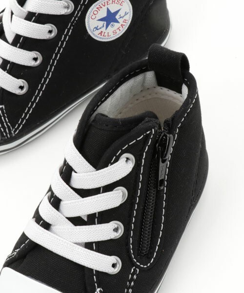 CONVERSE ALL STAR（コンバースオールスター）の「ベビー キッズ コンバース オールスター ローカット CONVERSE BABY ALL STAR N Z（スニーカー・キッズ・ホワイト/オフホワイト/ブラック/レッド・12cm/13cm/14cm/15cm）」の10枚目の写真