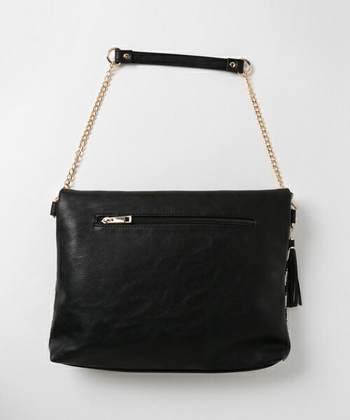 archives（アルシーヴ）の「カラーシート2wayショルダーバッグ（ショルダーバッグ・レディース・アイボリー/ブラック・MEDIUM）」の3枚目の写真