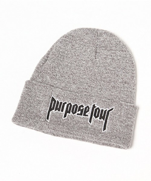 ELEVEN PARIS（イレブンパリ）の「ELEVEN PARIS 『PURPOSE PURPOSE』ニットキャップ（ニットキャップ/ビーニー・メンズ・ライトグレー・FREE）」の4枚目の写真
