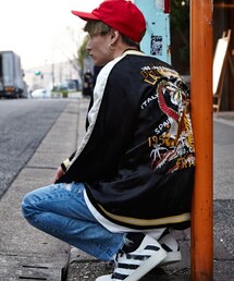 doublet | doublet 『CHAOS EMBROIDERY』スーベニアジャケット(ブルゾン)