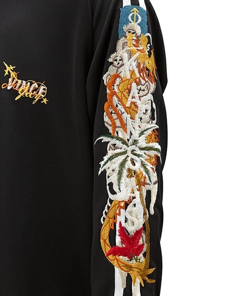 doublet ダブレット 17ss カオス刺繍 トラックプルオーバー ジャージ