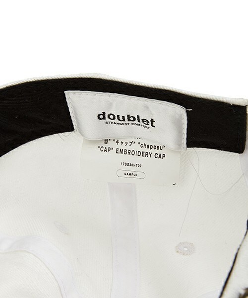 doublet（ダブレット）の「doublet 『chapeau』エンブロイダリー