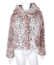 Bobon21 | ヒョウ柄フェイクファーコート(ブルゾン)