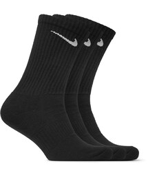 NIKE | Nike Three-Pack Cushioned Cotton-Blend Socks(ソックス/靴下)